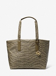 The Michael Large Animal Print Logo Tote Bag - variant_options-colors-FINDBY-colorCode-name - 30F2G01T3I