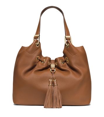 Camden Large Leather Drawstring Tote by Michael Kors