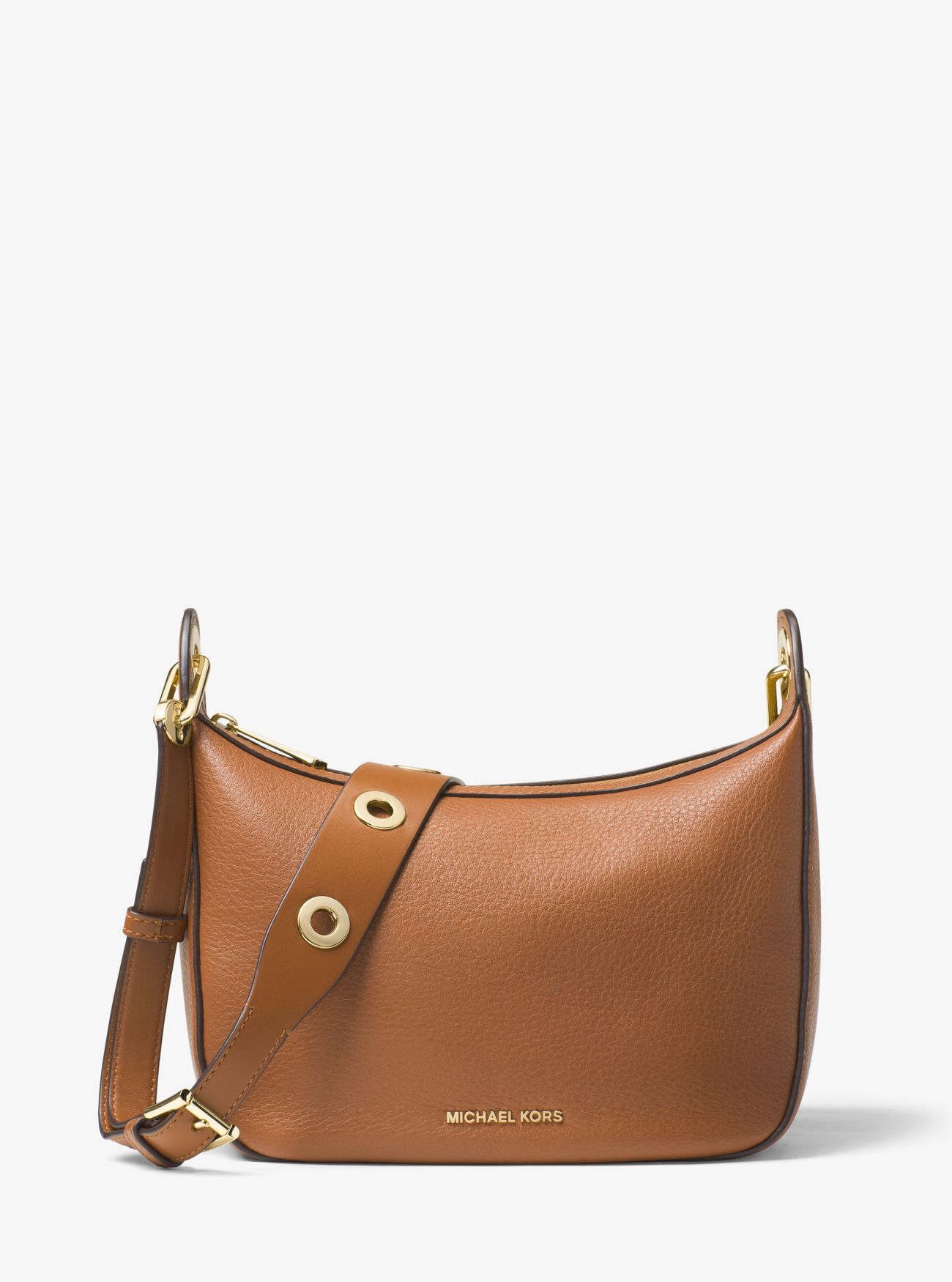 Raven Medium Leather Messenger Bag Michael Kors