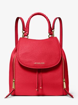 Grand sac à dos Viv en cuir - ROUGE VIF(ROUGE) - Michael Kors