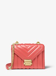 Whitney Small Quilted Leather Convertible Shoulder Bag - PINK GRAPEFRUIT - 30F8GXIL1T