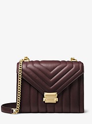 Whitney Large Quilted Leather Convertible Shoulder Bag - BAROLO - 30F8GXIL3T