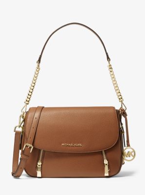 Image of Bedford Legacy Medium Pebbled Leather Shoulder Bag