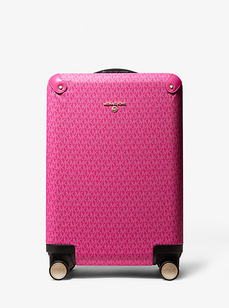 MK Logo Suitcase - Wild Berry - Michael Kors