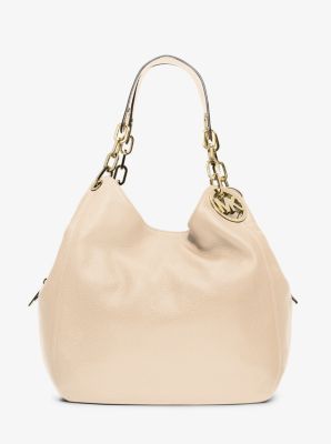 Fulton Large Leather Shoulder Bag by Michael Kors