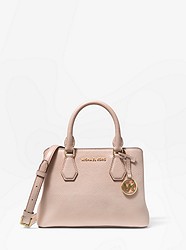 Camille Small Leather Satchel - SOFT PINK - 30H5GCAS1L