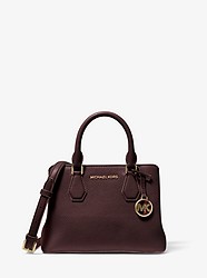Camille Small Leather Satchel - BAROLO - 30H5GCAS1L