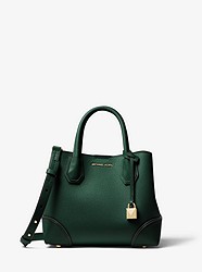 Mercer Gallery Small Pebbled Leather Satchel - RACING GREEN - 30H7GZ5T1T