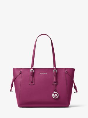 michael kors purple tote