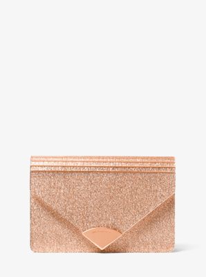 michael kors barbara envelope clutch