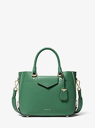 Blakely Leather Satchel - PINE GREEN - 30H8TZLM6L