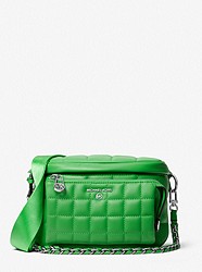 Slater Medium Quilted Leather Sling Pack - PALM GREEN - 30R3S04M6I