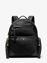 Prescott Large Nylon Gabardine Backpack  - BLACK - 30S0G1RB7C