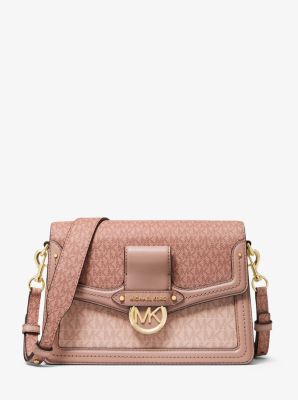 Sac porté épaule Jessie bicolore de taille moyenne avec logo - BALLET MULTI - Michael Kors