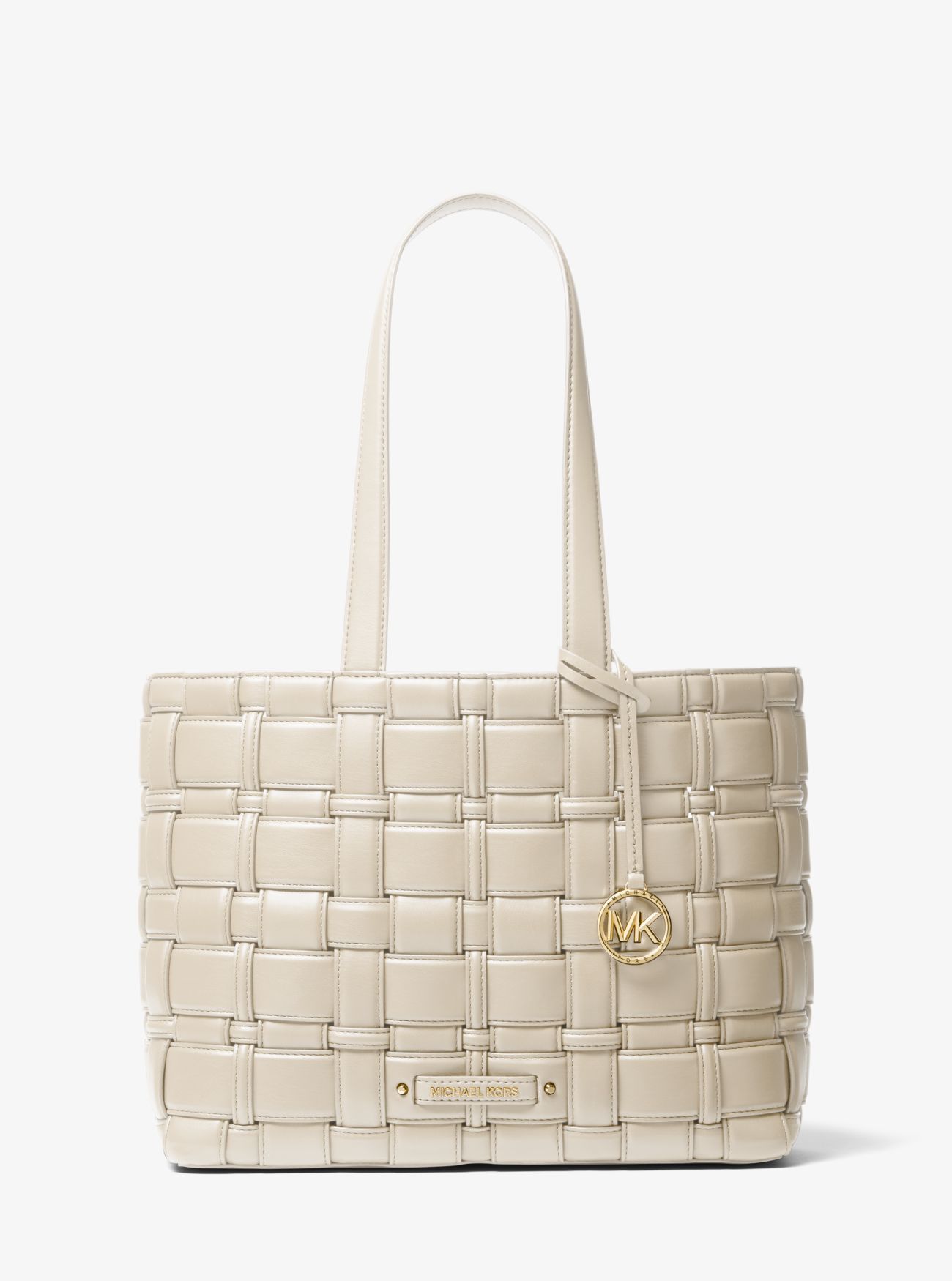 Michael Michael Kors Medium Ivy Woven Bag   Farfetch | Bags, Woven Bag