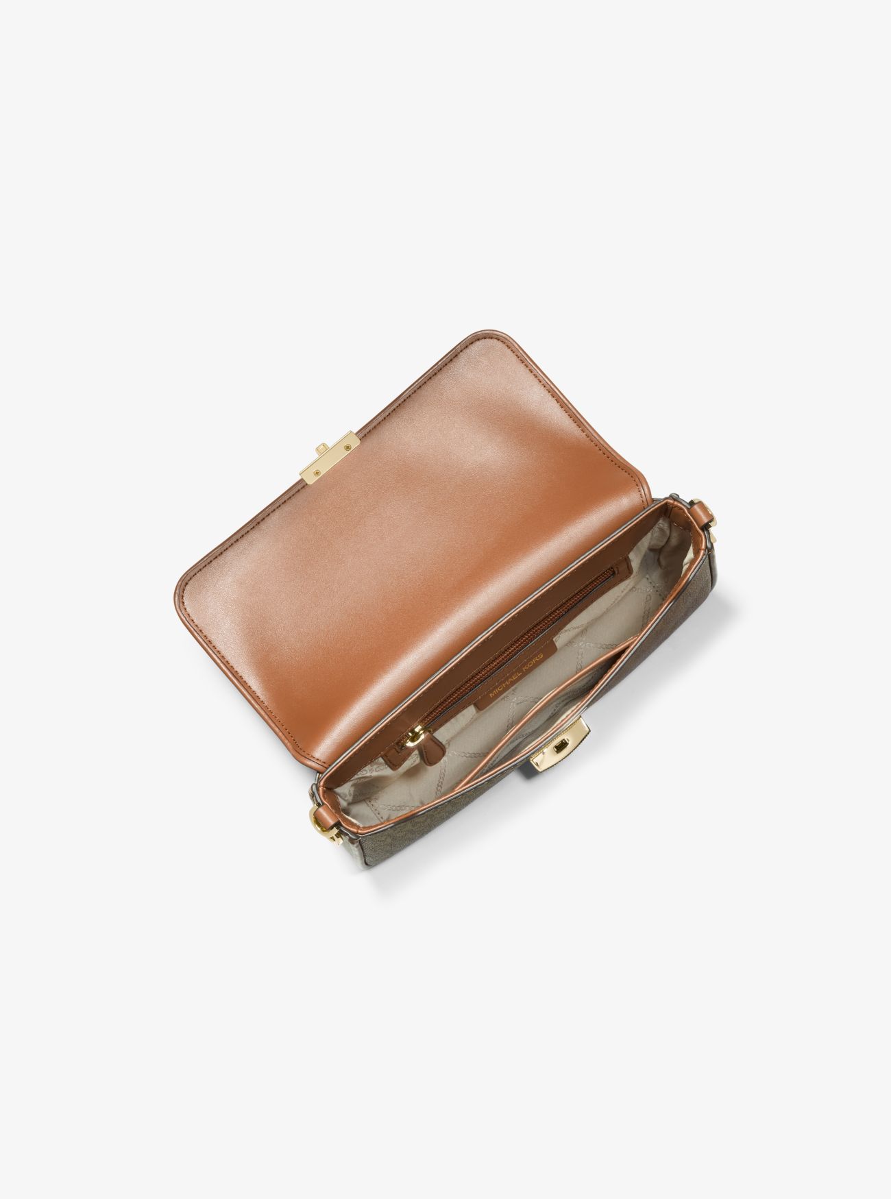 MK Bradshaw Small TwoTone Graphic Logo Convertible Shoulder Bag