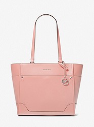 Harrison Large Leather Tote Bag - PINK - 30S3S8HT3L