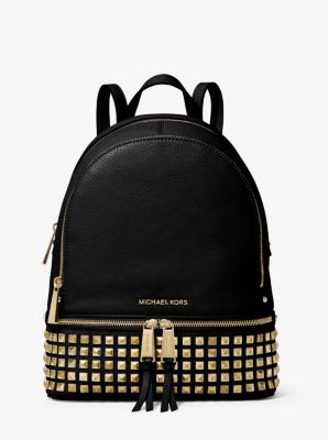 Michael Kors Black Studded Hamilton Bag – The Closet