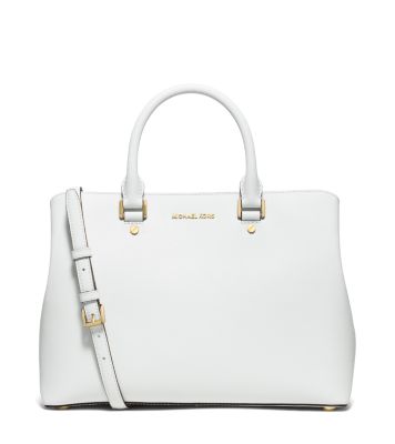 ... Savannah Large Saffiano Leather Satchel ...