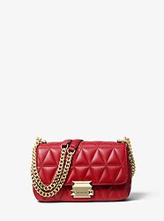 Sloan Small Quilted-Leather Crossbody - BRIGHT RED - 30S7GSLL1L