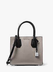 Mercer Color-Block Leather Crossbody - PGRY/OPT/BLK - 30S7SM9M2L