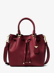 Blakely Leather Bucket Bag - OXBLOOD - 30S8GZLM2L