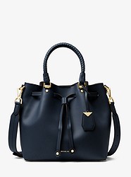 Blakely Leather Bucket Bag - ADMIRAL - 30S8GZLM2L