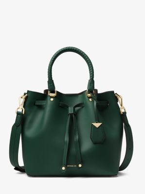 michael kors racing green purse