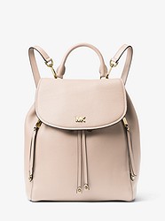 Evie Medium Leather Backpack - SOFT PINK - 30S8GZUB2L