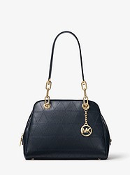 Venice Quilted Leather Shoulder Bag - ADMIRAL - 30S8TV5S2T