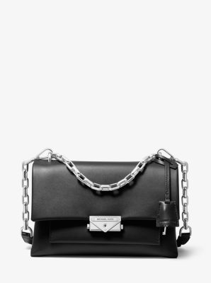 Sac porté épaule Cece de taille moyenne en cuir - NOIR(NOIR) - Michael Kors
