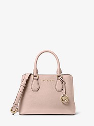 Camille Small Pebbled Leather Satchel - SOFT PINK - 30T0GCAS1L