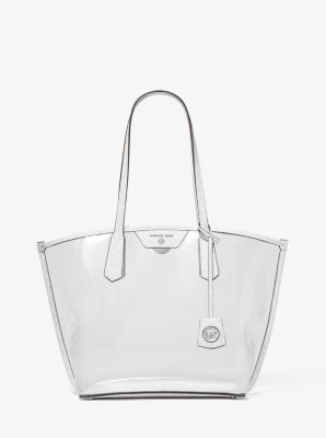 Michael kors transparent tote online