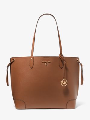 Grand sac fourre-tout Edith en cuir Saffiano