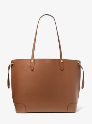 Grand sac fourre-tout Edith en cuir Saffiano