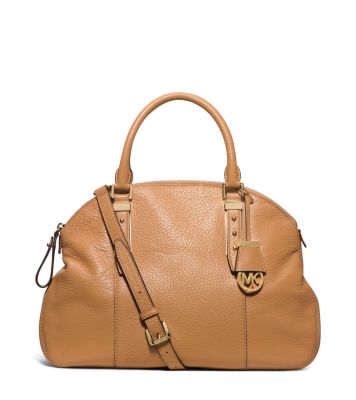 Bowery Large Leather Shoulder Bag by Michael Kors