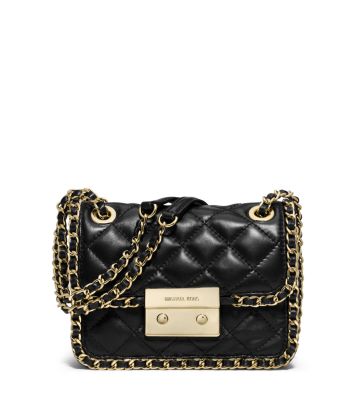 Carine Medium Quilted-Leather Shoulder Bag by Michael Kors