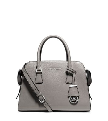 Harper Medium Leather Satchel