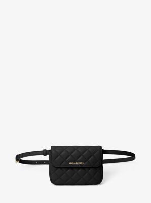 Sloan Small Quilted-Leather Belt Bag