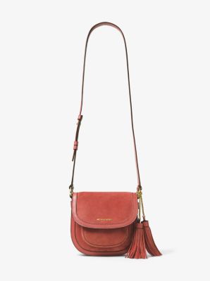 Dunn Medium Suede Saddlebag