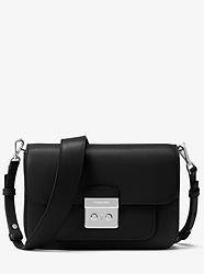 Sloan Editor Leather Shoulder Bag - BLACK - 30T7SS9L3L