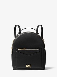 Jessa Small Pebbled Leather Convertible Backpack - BLACK - 30T8GEVB5L