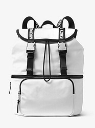 The Michael Large Nylon Backpack - OPTIC WHITE - 30T8T01B9C