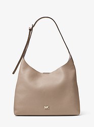 Junie Medium Leather Shoulder Bag - TRUFFLE - 30T8TX5H2L