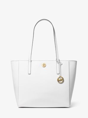 michael michael kors mk rivington large saffiano leather tote bag