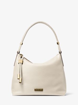 lexington medium pebbled leather shoulder bag