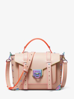 Manhattan Medium Petal Logo Satchel 