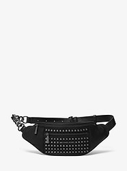 Mott Studded Nylon Belt Bag - BLACK - 30T9UOXN6C