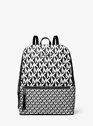 Toby Medium Graphic Logo Backpack - BLACK/WHITE - 30T9UOYB2B