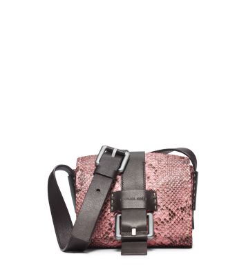 Janey Small Python Crossbody by Michael Kors